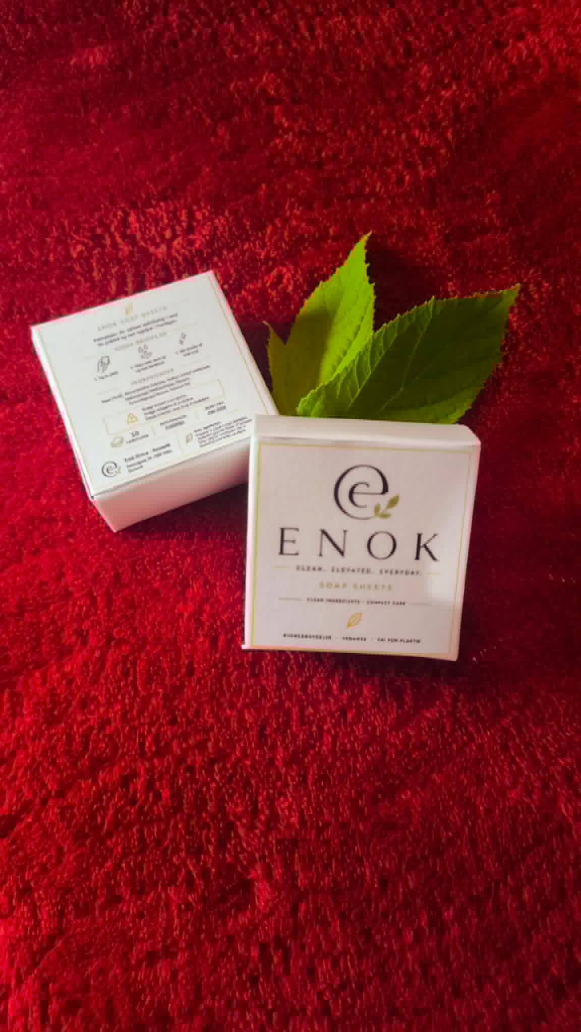 Enok Soap Sheet 30 plader Lavendel
